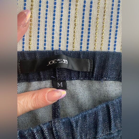 joe’s jeans Legging  Womens Size Medium Dark Blue Ankle Zip - Picture 3 of 12